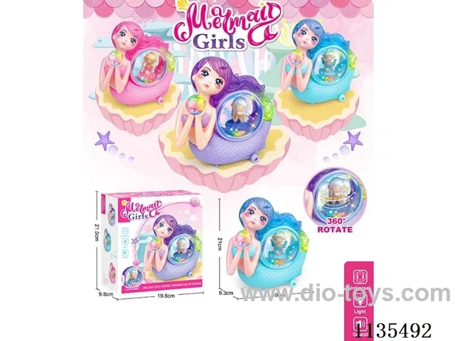 B/O Mermaid Angel not included battery