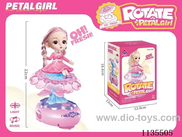 B/O gimbal toy with lights and music