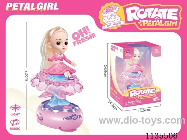 B/O gimbal toy with lights and music