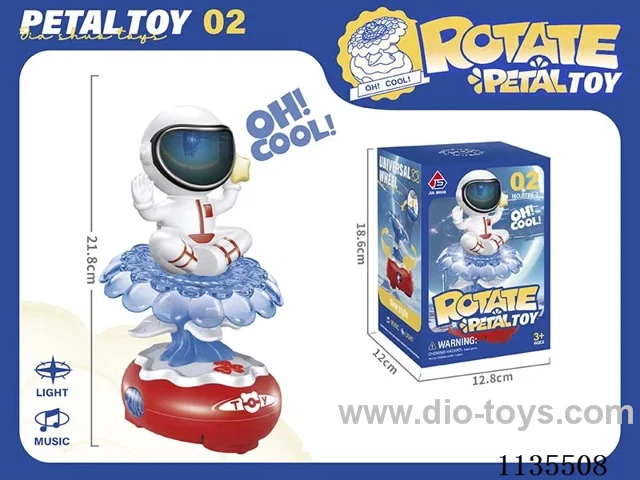 B/O gimbal toy with light up music