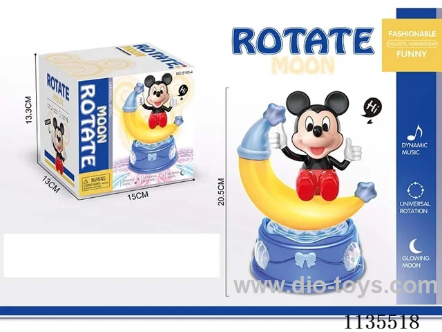 B/O universal spinning toy with light and music