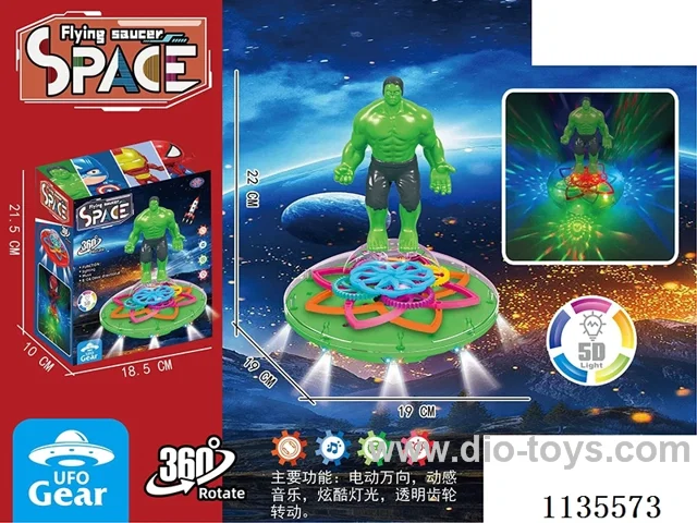 Clear Gear UFO Hulk