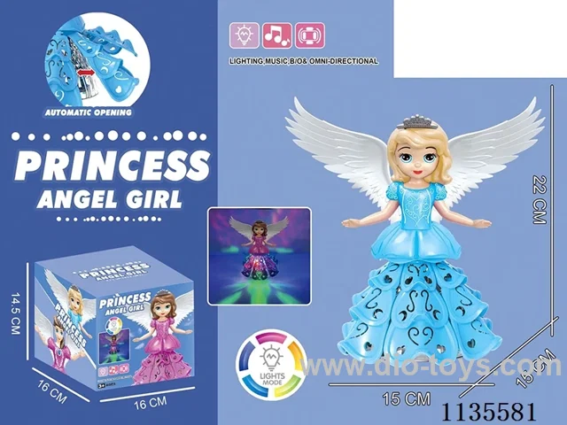 B/O Universal Lighted Angel Princess with Music