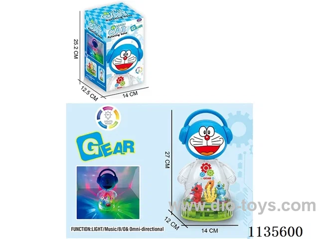 Transparent Gear Doraemon