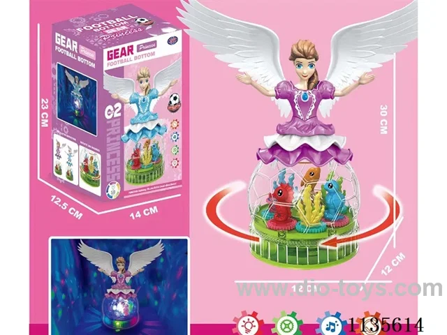 B/O Rotating Lights Universal Princess