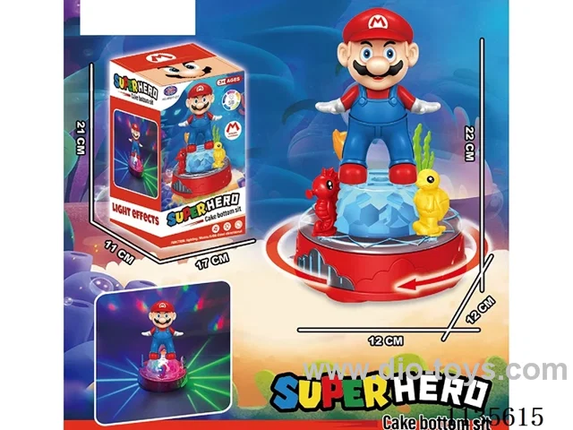 B/O Universal Lights Music Mario Balance Car
