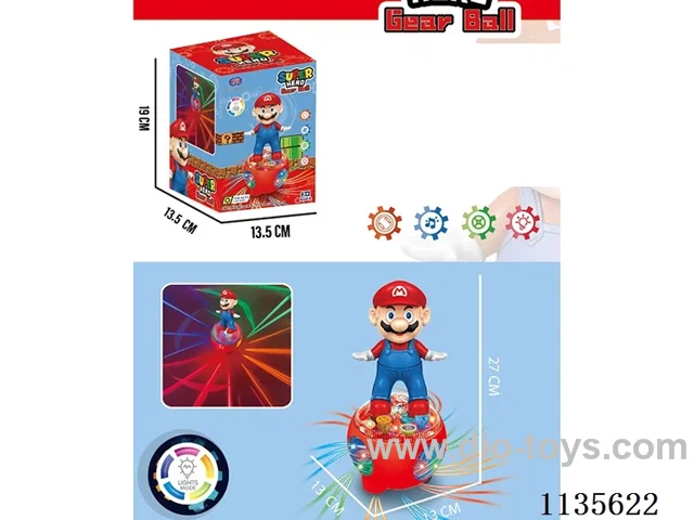 Transparent Gear B/O Mario