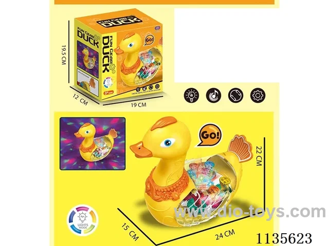 B/O Duck with Transparent Gears