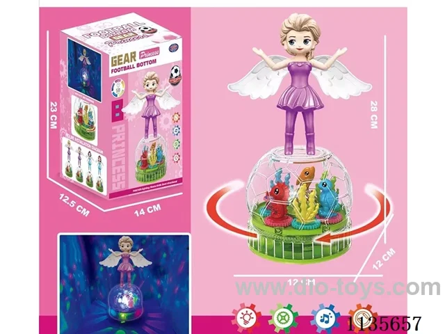 B/O rotating light gimbal princess