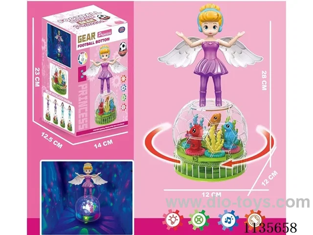 B/O rotating light gimbal princess
