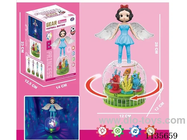 B/O rotating light gimbal princess