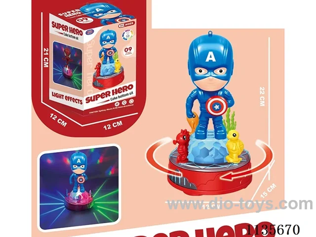 B/O rotating light gimbal Spider-Man