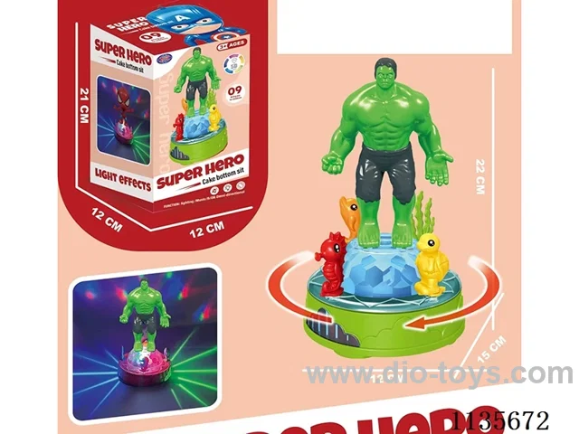 B/O rotating light gimbal Hulk