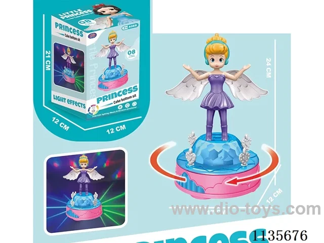 B/O rotating light gimbal princess