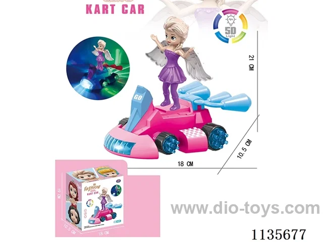 B/O Rotating Lights Universal Princess