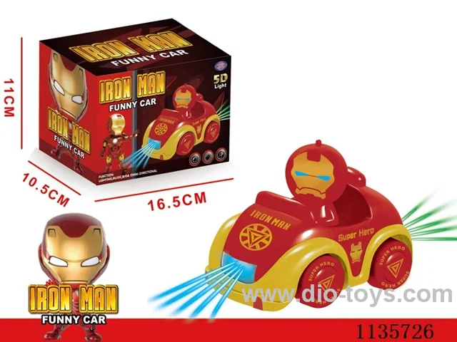 B/O 5D light and music Iron Man car