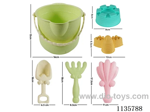 6PCS beach toys