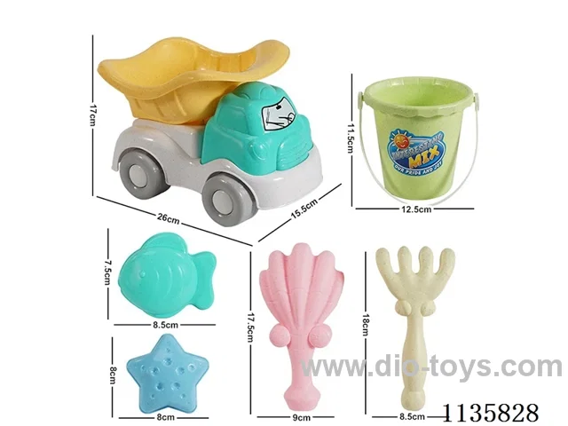 6PCS beach toys