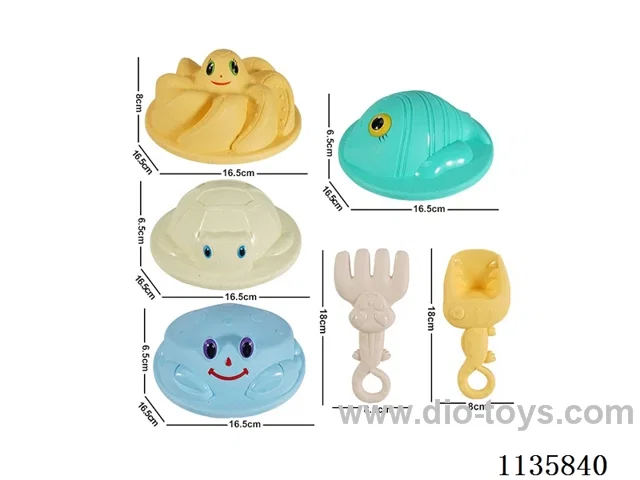 6PCS beach toys