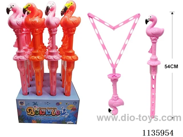54CM Flamingo Rattling Hammer Large Bubble and Small Bubble 16PCS
