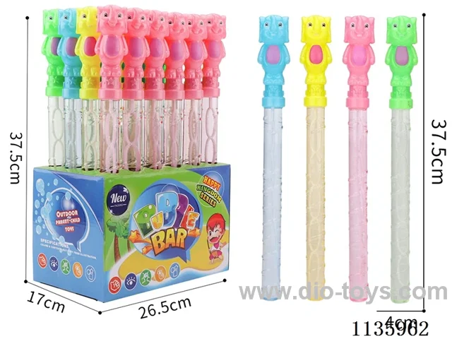 Elephant bubble wands (4 colours)