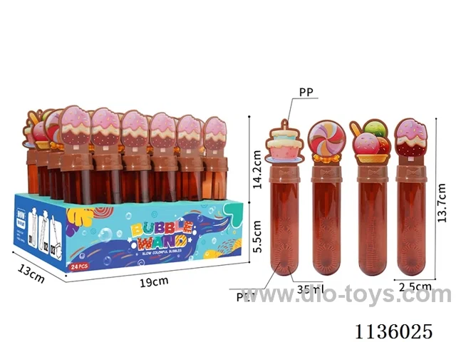 Dessert Bubble Wand (1 colour 4 models)