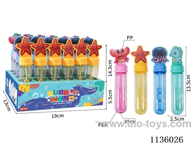 Ocean Bubble Wand (1 colour 4 models)