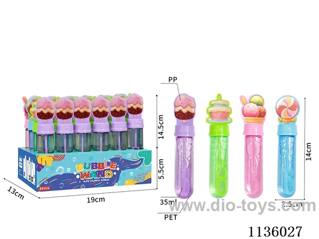 Dessert Bubble Wand (4 colours and 4 models)
