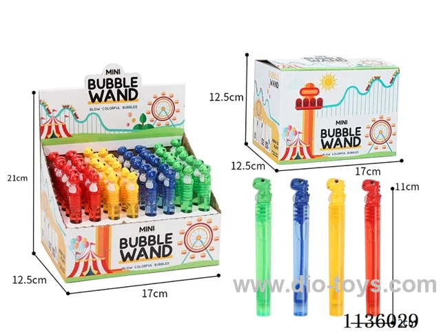 Dinosaur Bubble Wand (Unbreakable)
