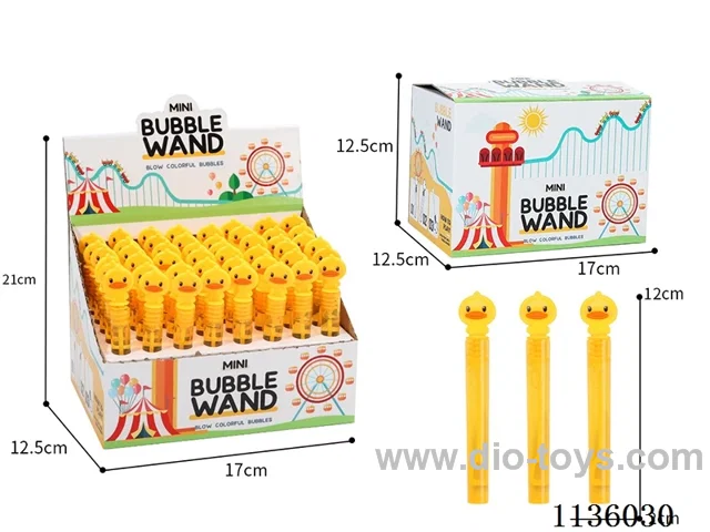 Duck Bubble Wand (Unbreakable)
