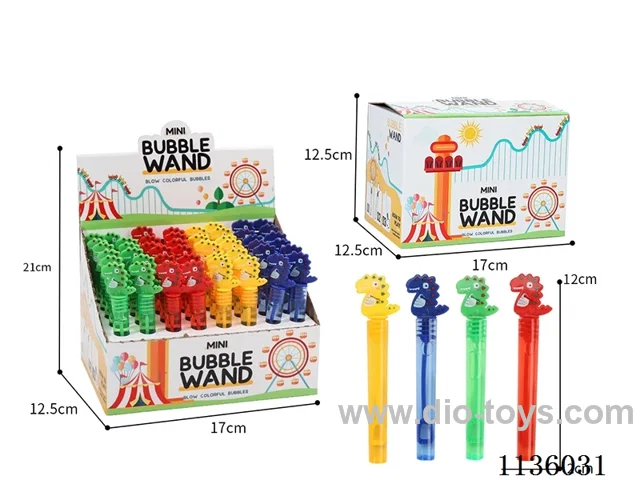 Dinosaur Bubble Wand (unbreakable)