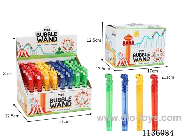 Dinosaur bubble wand (normal water)