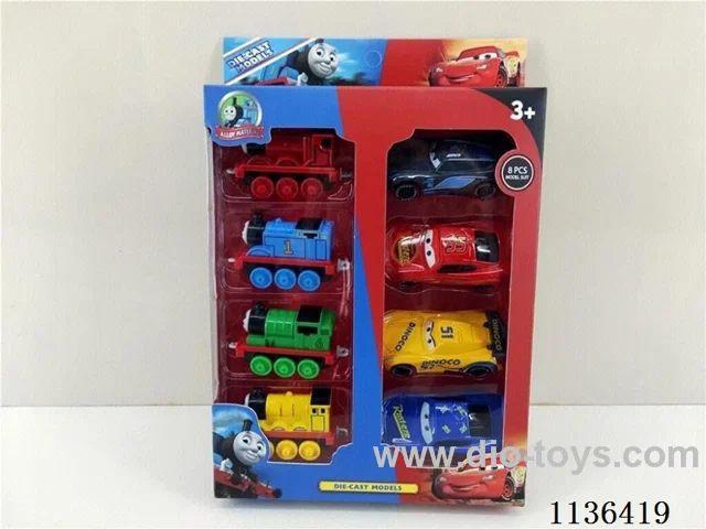 Thomas & Cars (8PCS)
