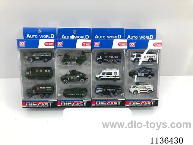 Alloy Car (3PCS) Glide