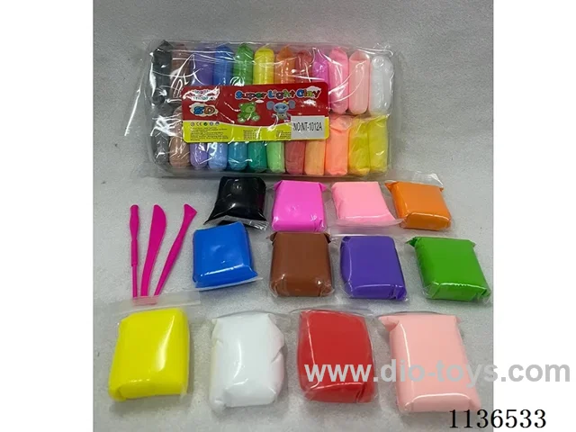 24 Colours Ultralight Clay Pack