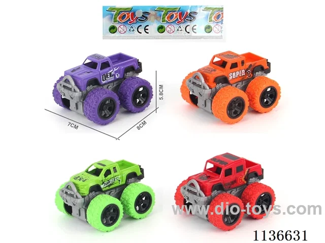 Dual Inertia Stunt Buggy Pickup Truck Four Mixes