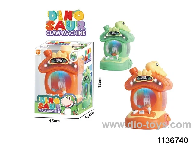 Lighted crocodile crane machine
