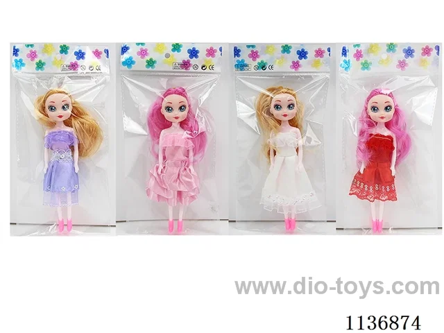 7’ 16cm 5 joints solid colourful eyes boutique fashion dolls, mixing