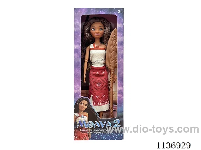 11’ Solid Lights Theme Music II Ocean Kiwi Princess Moana + Oar
