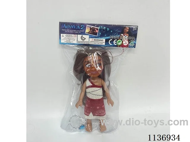 6’ Solid Body Ocean's Adventure Princess Moana + Necklace