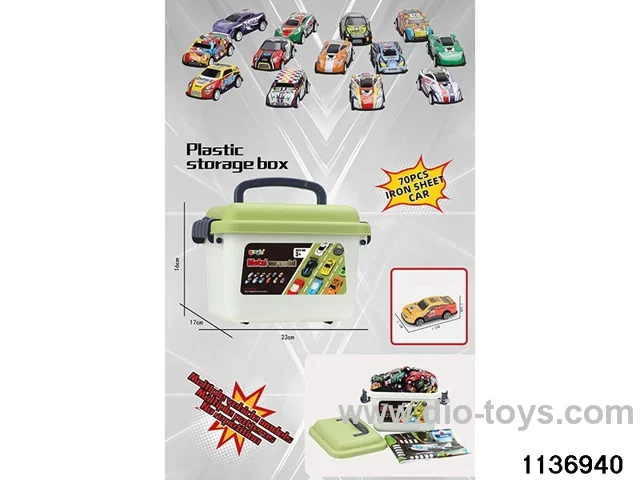 70pcs pull back car