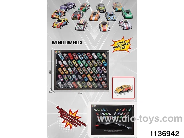 50pcs pull back car