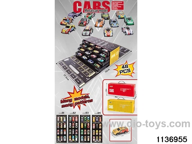 12pcs pull back car