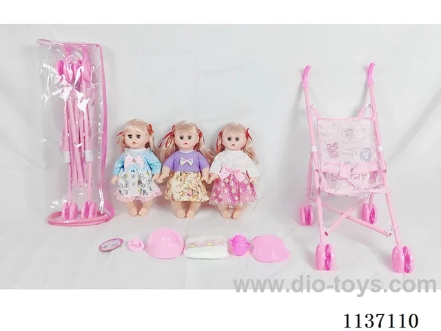 14’ Drinking Doll (with Pee Function, English IC, 5 pieces set)