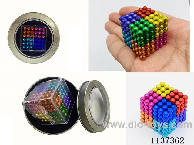 Bucket ball magnetic ball decompression novelty toys