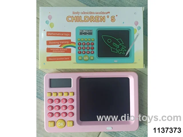 Pink - Oral Maths Trainer Calculator & LCD Drawing & Writing Board 2-in-1 English IC (Li-Po 10300)