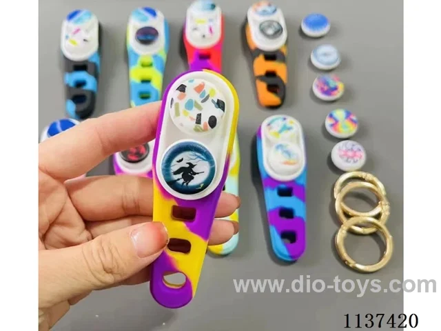 Hot new silicone magnetic buckle poppuck Fidget decompression toy put elastic pop-up magnet toy POPPUCK magnetic decompression play