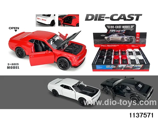 1:32 Alloy Pull Back Car