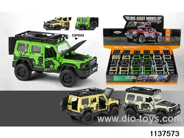 1:32 Alloy Pull Back Car