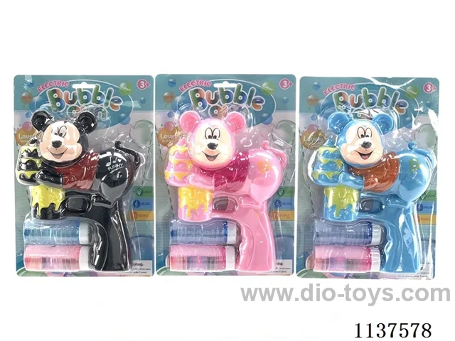 Electric Mickey Bubble Gun
